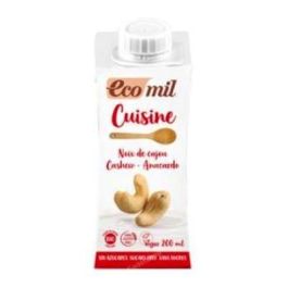 Ecomil Bebida de Anacardo para Cocinar Bio 200ml - Alternativa Vegana a Nata o Crema de Soja Precio: 2.6900005. SKU: B1GHJBAYES