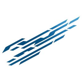 Foliatec FO33982 Pegatina para Coche Diseño Street Azul 35 x 150 cm 2 Piezas