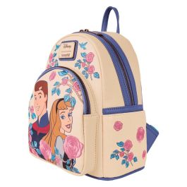 Loungefly Mochila Aurora y Príncipe La Bella Durmiente Disney 26cm Piel sintética