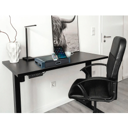 Q-connect Soporte para Monitor Deluxe con Cajón 486x276x96 mm