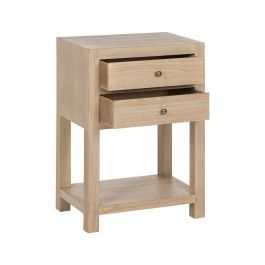 Mesita Natural Dm-Madera 45 X 30 X 66 cm