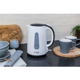 Russell Hobbs 25070-70 Hervidor My Breakfast Color Hielo Blanco Negro Medianoche