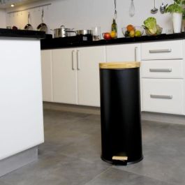 MOVIMIENTO DE COCINA Pedal Kitchen Waste Bin Forest - 30L - Negro mate MOVIMIENTO DE COCINA Pedal Kitchen Waste Bin Forest - 30L - Negro mate