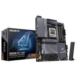 Gigabyte B850 AI TOP Placa Base, Socket AM5, DDR5 8600MHz OC, ATX, Wi-Fi 7, 10GbE LAN, Procesadores AMD Ryzen Serie 7000/8000/9000 Precio: 458.99000059. SKU: B12L759CLY