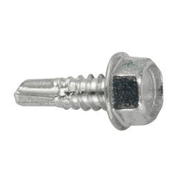 Fadix Tornillo Rosca Chapa Hexagonal Autotaladrante 4.8x16mm, Caja con 8 Unidades