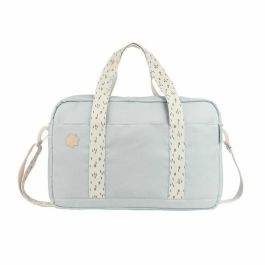 Bolso cambiador Badabulle Bowling - Gran capacidad 20L - Cambiador y accesorios para cochecito incluidos, Gris