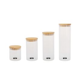 Tarro Boro Ottico Bamboo 9x16 cm - Quttin (12 Unidades) Tarro Boro Ottico Bamboo 9x16 cm - Quttin (12 Unidades)