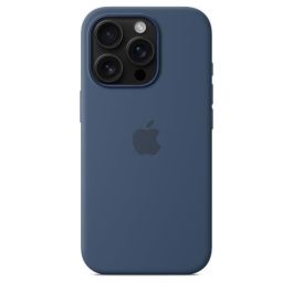 APPLE iPhone 16 Pro - Funda de silicona con MagSafe - Mezclilla Precio: 72.6899998. SKU: B174CK3QB8