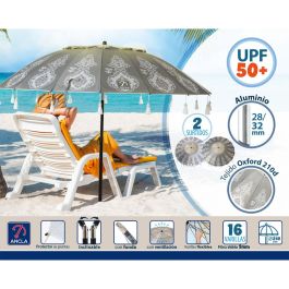 Sombrilla de playa Ø 240 cm SPF50+ Oriental Sombrilla de playa Ø 240 cm SPF50+ Oriental