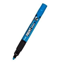 Pentel paint marker marcador permanente punta conica azul -6u- Precio: 15.98999996. SKU: B1JET6KTQ2