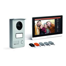 Scs Sentinel VisioDoor 7+ RFID - Videoportero con Cable, Pantalla Táctil 7", Lector RFID, Visión Nocturna, Grabación, Gran Angular 120° IP55