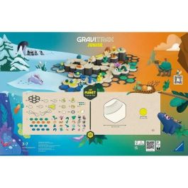 Ravensburger RAV4005556270590 Gravitrax Junior Starter Set XXL My Planet - Circuito de Canicas Juego de Construcción 184 Piezas Edad 3+