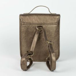 Mochila Escolar Harry Potter Hogwarts Marrón 22,5 x 22,5 x 7 cm Mochila Escolar Harry Potter Hogwarts Marrón 22,5 x 22,5 x 7 cm
