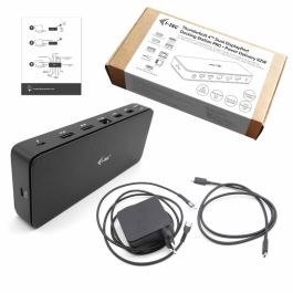 Hub USB i-Tec TB4DUALDPDOCKPDPRO Negro Precio: 206.49999997. SKU: B165HTEXQQ