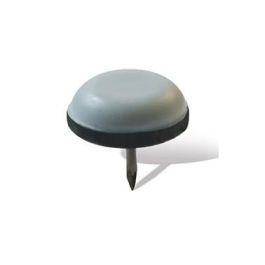 Herrajes Alk Deslizante para Muebles con Clavo y Base de PTFE Redondo Ø20mm – Protector de Suelo, Pack 200 Unidades