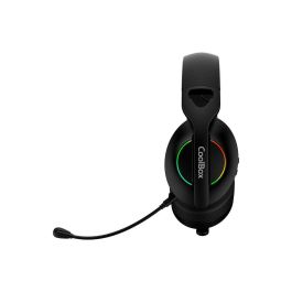 COOLBOX Auriculares inalambricos WB01 RGB con microfono Negros