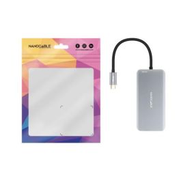 Hub USB NANOCABLE 10.16.1009 Gris