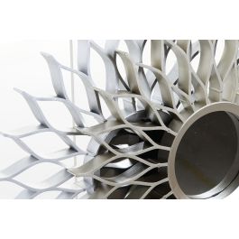 DKD Home Decor Espejo Champan Plateado 1.5 x 50 x 50 cm Set de 5 (2 Unidades)