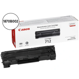 Canon Tóner Negro CRG 712 para LBP 3010/3100 - 1.500 Páginas Precio: 63.58999999. SKU: B1224XA2XH
