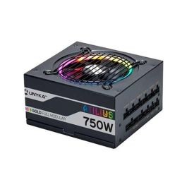 Unykach Atilius Gaming Fuente de Alimentación Gaming ATX 750W Modular, Negro, 90% Eficiencia, Ventilador 120mm, Protección de Sobrecarga Precio: 109.50000028. SKU: B1AKZH2P79