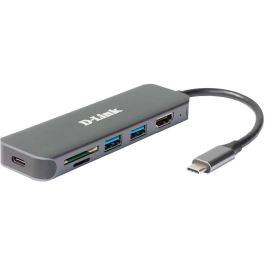 D-Link Docking USB Tipo C con 2 puertos USB 3.2 Gen 1, HDMI 1.4, lector de tarjetas, 4K Ultra HD, compatible con Windows y Mac OS Precio: 61.49999966. SKU: S55168697