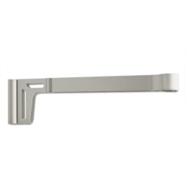 MAFOS Soporte Estante Texas Zamak 307mm Aluminio RAL 9006 para Armarios y Vestidores