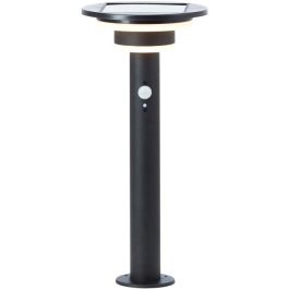 Brilliant GARVINA BRI4004353437748 Terminal de exterior solar LED con detector de movimiento, acero inoxidable y plástico, 4W, Negro Precio: 62.98999971. SKU: B1AQVHGN3F