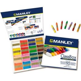 Ceras de colores Manley ClassBox 192 Piezas Multicolor Precio: 38.95000043. SKU: B19XJN9GAH
