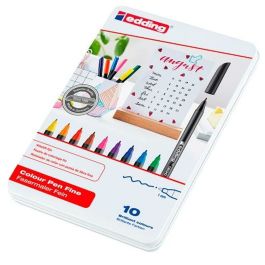 Set de Rotuladores Edding Multicolor 10 Piezas (24 Unidades)
