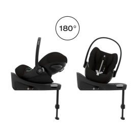 Cybex Silla de Coche para Bebé Cloud G i-Size Plus - Negro Luna CYB4063846478675
