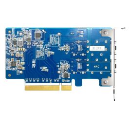 QNAP QXG-25G2SF-CX6 Adaptador de Red Interno PCI Express Fibra 25000 Mbit/s
