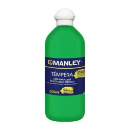 Manley Témpera preparada botella de 500 ml verde primavera Precio: 4.94999989. SKU: B15SHL6WQ3