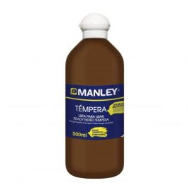 Manley Témpera preparada botella de 500 ml marrón-tierra siena tostada Precio: 4.94999989. SKU: B1539WMBHN