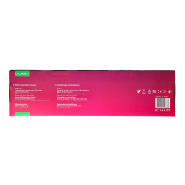 Q-connect Set Teclado y Ratón Inalámbrico Compatible Windows Color Negro