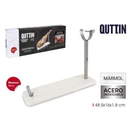 Quttin Soporte Jamonero Marmol-Acero 48,5 x 16 x 1,8 cm (3 Unidades) Precio: 44.5000006. SKU: S2210336