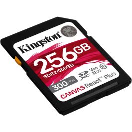 Kingston Canvas React Plus XC Tarjeta microSDXC 256GB 300MB/s V90 U3 A1 para 4K/8K