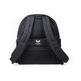 United Pets Mochila Transportín para Perros Urban Reverse Backpack Eco Cabina Avión, Máx. 7kg, Tejido Reciclado Negro/Verde