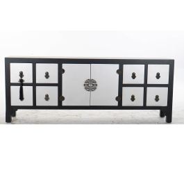 Mesa TV con Cajones DKD Home Decor Oriental Madera MDF (130 x 24 x 51 cm)