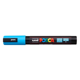 POSCA PC-5M Marcador de Pintura No Permanente, Punta Bala 1.8-2.5mm, Azul Claro Precio: 3.50000002. SKU: B1FSP2RW2C