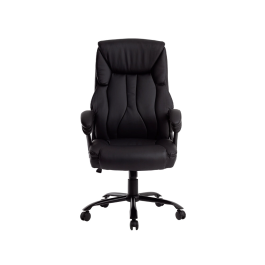 Q-connect Silla de Dirección Profesional, Respaldo Alto, Similpiel, Negro, Base Metálica, Ruedas Premium, Altura Max 1260 mm Precio: 174.49999996. SKU: B17D8ZHWAV
