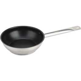 Baumalu BAU3216383527301 Juego de 3 Sartenes Gastronomía Acero Inoxidable 20/24/28 cm
