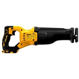 DeWALT DCS386NT-XJ Sable de Corte a Batería 18V sin Escobillas (Sierra de Calar), Velocidad Ajustable hasta 3000 SPM, Negro y Amarillo