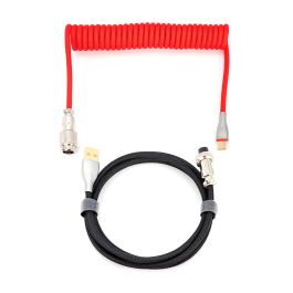 Phoenix technologies Kioru Cable Aviador en Espiral para Teclado Mecánico Tipo C - Estilo Profesional y Minimalista