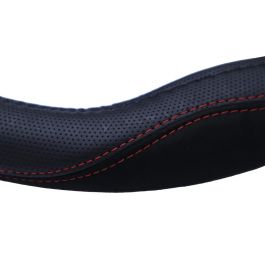 Funda Volante Momo Comfort Microf. Blk-Red Stc_M 38-39 cm MOMLSWC0COMKR