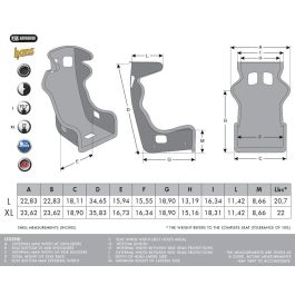 Asiento Momo Daytona XXL MOMSERDAYTONAXXL