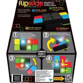 Flipslide - MOOSE TOYS - Juego electrónico de combinación de luces, con pilas incluidas