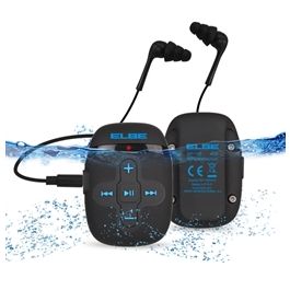 Reproductor Mp3 4Gb Ipx8 Resistente Al Agua ELBE MP-118