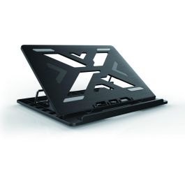 Conceptronic Soporte Base Refrigeración Portátiles hasta 15.6" Ergonómico con Ajuste de Altura y Diseño Disipador de Calor