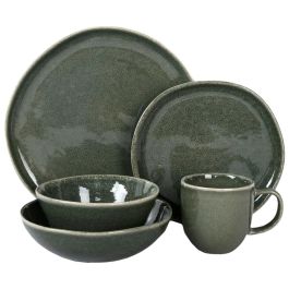 Plato Postre Verde Home Deco Factory diámetro 21 cm Plato Postre Verde Home Deco Factory diámetro 21 cm