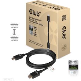 Club3D cac-1373 Cable HDMI 2.1 Ultra High Speed 10K HDR 3m Negro - Conectores chapados en oro, 48 Gbit/s Plug & Play Precio: 44.79000009. SKU: B18VG47NNN